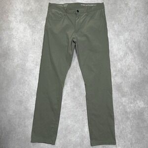 Desert Dunes Men's Pants 32 x 32 in Olive Green Nylon/Spandex Straight Leg Gorp